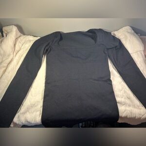 Black Long Sleeve Bodysuit